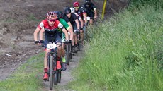 Bikeři na trati dvacátého ročníku závodu Malevil Cup v Lužických hoerách Bikeři na trati dvacátého ročníku závodu Malevil Cup v Lužických hoerách