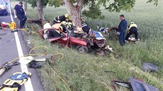Tragická nehoda u obce Bítov na Berounsku (12. června 2019) Tragická nehoda u obce Bítov na Berounsku (12. června 2019)