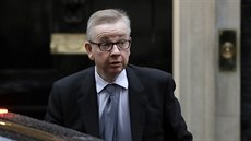 Michael Gove, jeden z pedních kandidát na premiérské keslo uvolnné po...