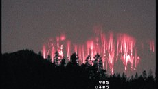 Neobyčejně povedený záběr red spriters. Neobyčejně povedený záběr red spriters.
