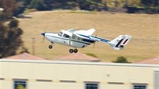 První testovací let elektinou pohánného letadla Ampaire 337.