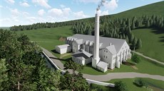 Zrekonstruovaná podoba papírny ve Františkově na Šumavě. Zrekonstruovaná podoba papírny ve Františkově na Šumavě.
