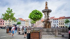Náměstí Přemysla Otakara II. v Českých Budějovicích. Takto tam město nechalo... Náměstí Přemysla Otakara II. v Českých Budějovicích. Takto tam město nechalo...