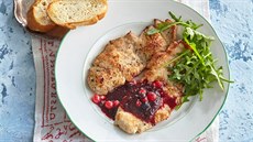 Vepřové kotlety s omáčkou z černého rybízu Vepřové kotlety s omáčkou z černého rybízu