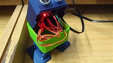 Pohled dovnitř robota Otto Pohled dovnitř robota Otto