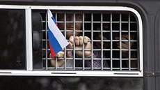 Ruská policie zadržela účastníka demonstrace proti úřední zvůli v souvislosti s... Ruská policie zadržela účastníka demonstrace proti úřední zvůli v souvislosti s...