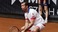Radek Štěpánek si exhibičně zahrál čtyřhru v Prostějově. Radek Štěpánek si exhibičně zahrál čtyřhru v Prostějově.