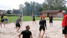 Hokejisté Hradce Králové nabírali na soustředění v Ústí nad Orlicí kondici v... Hokejisté Hradce Králové nabírali na soustředění v Ústí nad Orlicí kondici v...