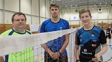 Radek Votava (vlevo) vede mladíky Jaromíra Janáčka (uprostřed) a Tomáše Švejdu. Radek Votava (vlevo) vede mladíky Jaromíra Janáčka (uprostřed) a Tomáše Švejdu.