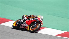 Marc Marquez bhem Velké ceny Katalánska