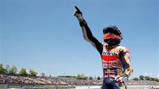 Marc Marquez coby vítz Velké ceny Katalánska