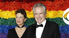 Annette Beningová a Warren Beatty na udílení cen Tony (New York, 9. ervna 2019)