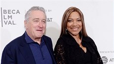 Robert De Niro a Grace Hightowerová (New York, 28. dubna 2018)