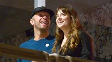 Partnei Chris Martin a Dakota Johnsonová (Los Angeles, 13. listopadu 2018)