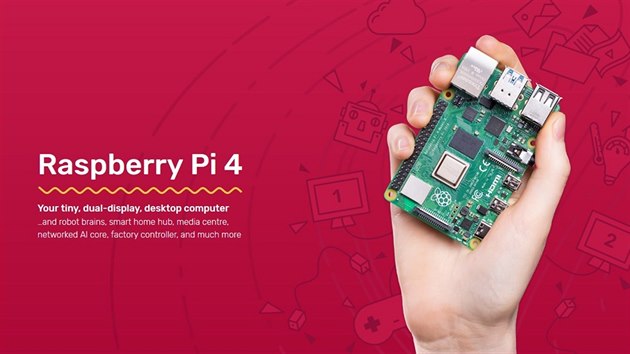 Čtvrtá generace minipočítače Raspberry Pi Čtvrtá generace minipočítače Raspberry Pi