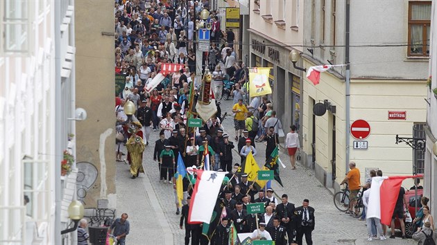 Jihlava si bhem vkendovch slavnost s nzvem Haven pipomnla svou dvnou stbrnou hornickou minulost (22. 6. 2019)