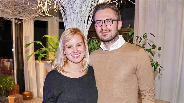 Patricie Solakov a Tibor Pag (SOHO restaurant Praha, 17. 1. 2019)
