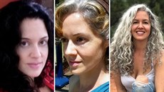 Sara Eisenmanová si nechala své přirozeně šedé vlasy Sara Eisenmanová si nechala své přirozeně šedé vlasy