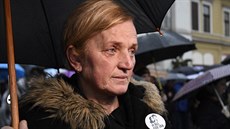 Zlatica Kušnírová, matka snoubenky slovenského novináře Jána Kuciaka. Oba mladí... Zlatica Kušnírová, matka snoubenky slovenského novináře Jána Kuciaka. Oba mladí...