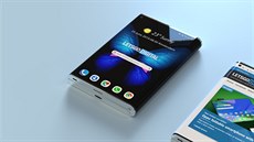 Digitální vizualizace druhé generace Samsungu Galaxy Fold Digitální vizualizace druhé generace Samsungu Galaxy Fold
