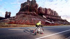 Daniel Polman na závodě Race Across America (RAAM). Daniel Polman na závodě Race Across America (RAAM).