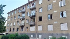 Vybydlený dům v jirkovské ulici Fr. Schmieda. Investor nechal minulý týden... Vybydlený dům v jirkovské ulici Fr. Schmieda. Investor nechal minulý týden...