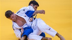 Judista Pavel Petřikov (v bílém) vybojoval páté místo v kategorii do 66... Judista Pavel Petřikov (v bílém) vybojoval páté místo v kategorii do 66...