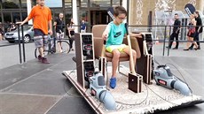 Vznášedlo na Maker Faire Praha 2019 Vznášedlo na Maker Faire Praha 2019