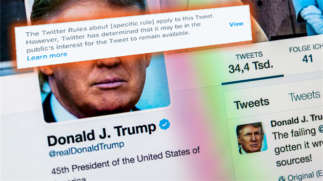 Twitter pedstavil nová pravidla pro politiky, kteí poruují pravidla Twitteru.