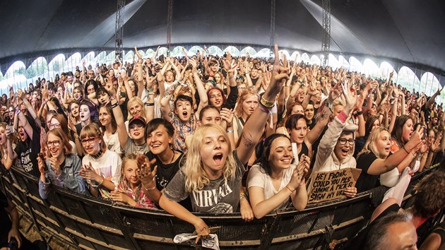 Publikum Franka Iera na Rock for People (6. července 2019)