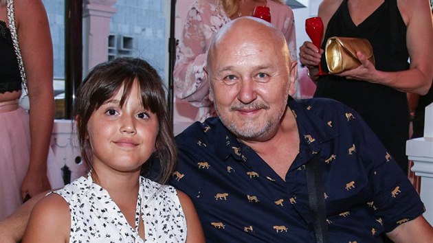 Georg Jirasek a jeho dcera Karolna (Karlovy Vary, 29. ervna 2019)