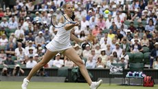 Světová trojka Karolína Plíšková ve druhém kole Wimbledonu. Světová trojka Karolína Plíšková ve druhém kole Wimbledonu.
