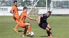 Za Živanice v Chrudimi poprvé nastoupil i její někdejší kapitán, štítový... Za Živanice v Chrudimi poprvé nastoupil i její někdejší kapitán, štítový...