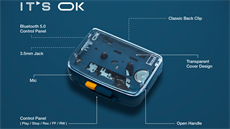 Nová osobní kazetový přehrávač „It’s OK“ s Bluetooth 5.0 Nová osobní kazetový přehrávač „It’s OK“ s Bluetooth 5.0