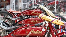 Motorky Indian na Brněnském okruhu Motorky Indian na Brněnském okruhu
