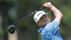 Nate Lashley během turnaje Rocket Mortgage Classic Nate Lashley během turnaje Rocket Mortgage Classic