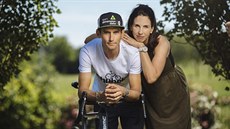 Roman Kreuziger s manželkou Michaelou Roman Kreuziger s manželkou Michaelou