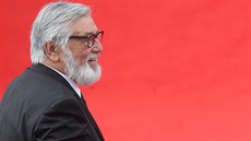 Jiří Bartoška na červeném koberci před slavnostním zakončením festivalu (6.... Jiří Bartoška na červeném koberci před slavnostním zakončením festivalu (6....