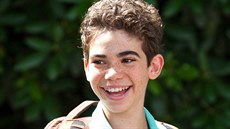 Cameron Boyce během natáčení snímku Machři 2 z roku 2013 Cameron Boyce během natáčení snímku Machři 2 z roku 2013