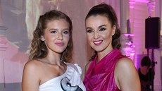 Moderátorka a modelka Iva Kubelková a její dcera modelka Natálie Jirásková...