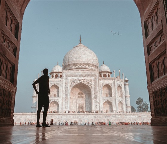 Barevná Indie - Taj Mahal