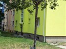 Zavlažování stromů na Sídlišti Zelená Liška v Krči. Zavlažování stromů na Sídlišti Zelená Liška v Krči.