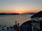 Západ slunce ve Fiře (Santorini) Západ slunce ve Fiře (Santorini)
