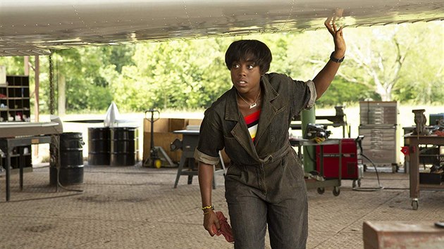 Britská herečka Lashana Lynchová ve filmu Captain Marvel Britská herečka Lashana Lynchová ve filmu Captain Marvel
