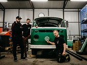 Zleva: Jan „Johny“ Pavliš, Ivo Krejčiřík a Jirka Žardecký