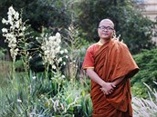 Buddhistický mnich Dharmapriya Sraman při stáži na Masarykově univerzitě... Buddhistický mnich Dharmapriya Sraman při stáži na Masarykově univerzitě...
