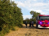 Muž zapálil přístřešek se spícím bezdomovcem v Záběhlicích. (6. 7. 2019) Muž zapálil přístřešek se spícím bezdomovcem v Záběhlicích. (6. 7. 2019)