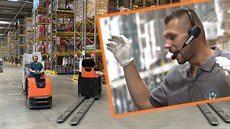 V distribučním centru Albert v Březhradě u Hradce Králové využívají technologii... V distribučním centru Albert v Březhradě u Hradce Králové využívají technologii...