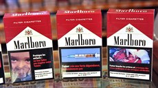 Varování na balíčku cigaret Varování na balíčku cigaret