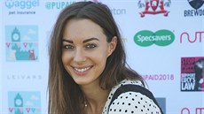 Známá britská youtuberka Emily Hartridge na smíku z roku 2018 Známá britská youtuberka Emily Hartridge na smíku z roku 2018